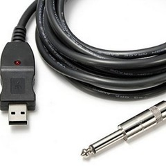 3M USB Guitar Bass To USB 6.3mm Link Cable Adapter PC Recording USB Guitar Cord