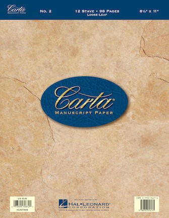 Carta Manuscript Paper No. 2 – Basic