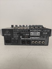 Behringer XENYX X1204USB Bus Mixer 12-Input 24Bit Multi-FX Processor
