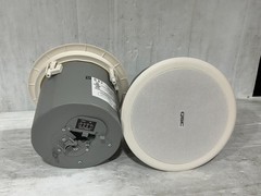 QSC AC-C6T AcousticCoverage Series 6″ 2-Way 30W Ceiling speaker #5129 (PAIR) THS