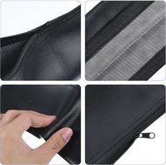 Versatile Microphone and Accessory Storage Bags – 2 Pack Zippered Pouches