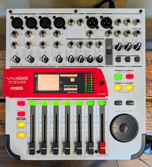 Fostex VM88 8-Channel Digital Mixer Console w/ DSP Effects, Phantom Power XLR