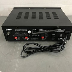 Pyle PFA600BU Compact Bluetooth Amplifier, 2-Channel, 600W, USB/SD, AUX Input