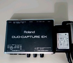 ROLAND UA-22 Duo-Capture EX Audio MIDI Interface 24Bit Digital With PSB-1U AC