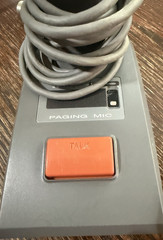 TOA Electronics PM-660U Desktop Paging Moving Coil Microphone 3 pin XLR