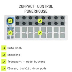 – BeatStep – Compact MIDI Controller & Sequencer with Creative Software for R…