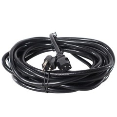 Pro X 25′ Power Cord NEMA 5-15P to NEMA 3-Prong 5-15R 14AWG Shielded Power Cable
