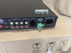 MCM Custom Audio PA Mixer Pre-Amplifier 555-26100 Public Address System