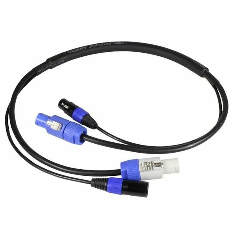 Blizzard DMXPC-3 3′ PowerCON and 3-pin DMX Combo Cable