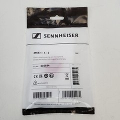 NEW Sennheiser MKE 1-4-2 Omnidirectional Subminiature Lavalier Microphone