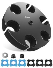 Multi Microphone Holder for Mic Stand – 2025 Upgrade Circular Tray with Foam …