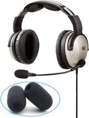6 Pack Microphone Windscreens, Dense Mic Foam Covers Windshields for Lightspeed