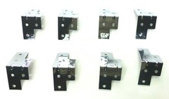 (8) Eight 6 Hole Medium Brace for ATA Flight Case – Chrome Finish
