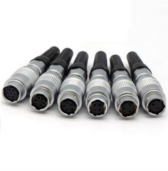 mini XLR YC8 2-pin 3-Pin 4 Pin 5-Pin 6mm quick self locking aviation plug socket