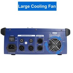 4 Channel Professional Powered Mixer power mixing Amplifier Amp 16DSP USB 800W