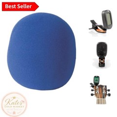 On-Stage Blue Foam Mic Windscreen – Lightweight & Stylish Audio Accessory