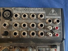 Behringer XENYX 1202FX 12 CH Mixer with Effects.