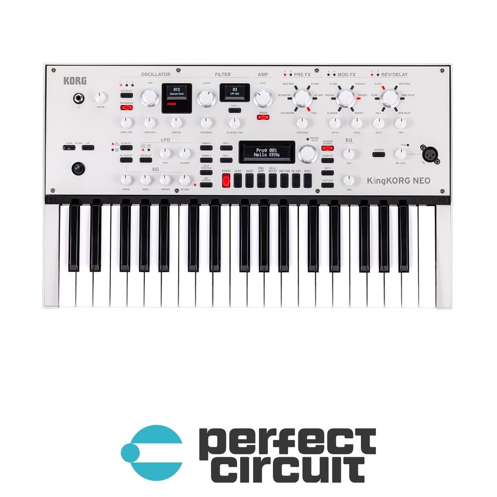 Korg KingKORG NEO Virtual Analog Keyboard SYNTHESIZER – NEW – PERFECT CIRCUIT