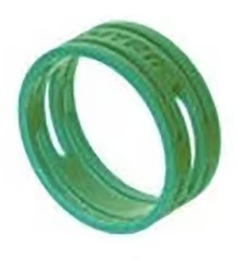 (10 Pack) NEUTRIK XXR-5 Green Colored ID Rings for X-Series Cable Ends