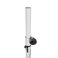 Gravity GLS431W White Lighting Stand 2-pack w/Steel Base & Bag & 35mm M10 Flange
