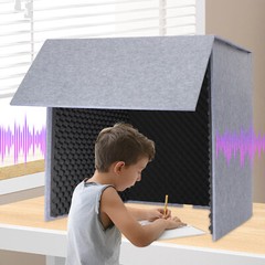 Portable Soundproof Booth for Desktop Recording – Lightweight & Easy to Use