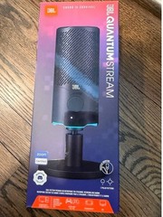 JBL Quantum Stream Dual-Pattern USB Microphone Streaming Recording & Gaming NIB