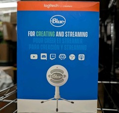 Blue Microphones Snowball iCE Wired Cardioid USB Plug ’n Play Microphone White