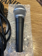 Pyle Professional Dynamic Microphone, Unidirectional Handheld Mic PDMIC59