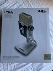 AKG Lyra Microphone 192 kHz for Podcast Studio Music Video C44USB New