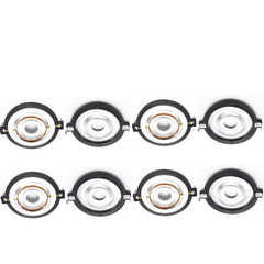 8 Pcs Titanium Diaphragm 1.5″ For PRV Audio TW600Ti PRV-RPTW700Ti Driver 8 Ohms