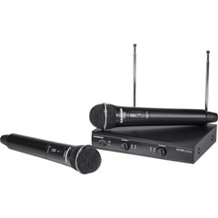 Samson Stage SR200 Dual Wireless Vocal System with 2 Dynamic Q6 Mics