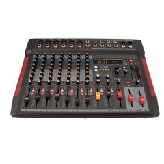 Pyle 8Ch DJ Controller Sound Mixer w/380 DSP Effects
