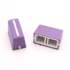 4pcs Fader Knob Cap For Pioneer DDJ-SX SZ Rane 61 62 64 68 Denon Numark (Purple)