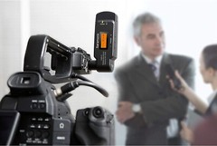 Saramonic UwMic9 RX-XLR9 Compact Plug-On Wireless Receiver XLR Dual-Channel UHF
