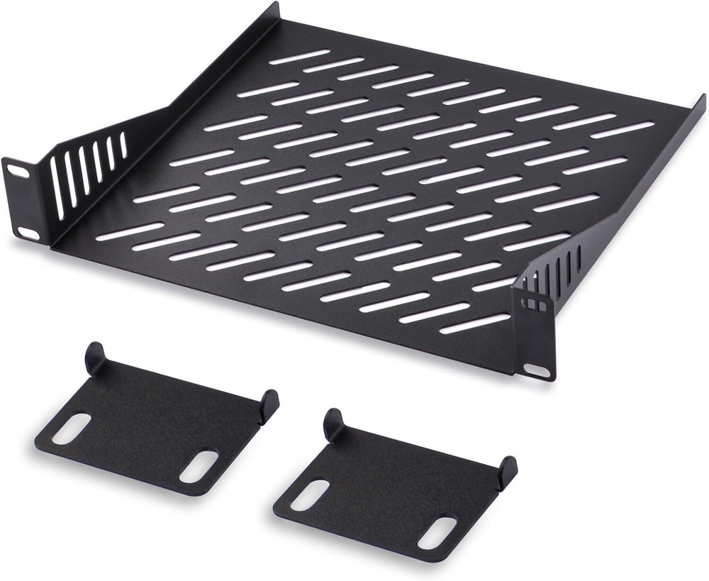 DeskPi RackMate Accessories Rack Shelf 10 inch 1U Rack 1U Server Rack Shelf V…