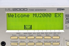 Resoldered Yamaha MU2000 EX TONE GENERATOR XG Sound Module New Internal Battery