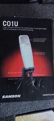 Samson C01U Studio Condenser Professional Microphone Used Tested