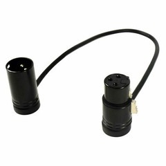 2-Pack HQRP 3-Pin XLR Female 3-Pin XLR Male Cable for Sound 302 552 633 688 788T