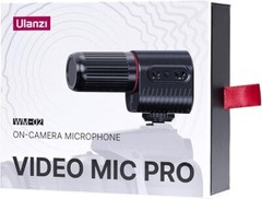 ULANZI WM-02 Universal Vlogging Video Microphone for DSLR Cameras/Smartphones