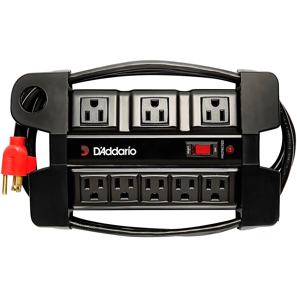 D’Addario Tour Grade Power Base 6 ft. Black