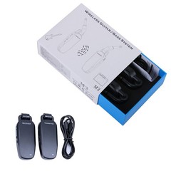 2pcs Portable Electric Guitar Digital Transmitter Guitar Bass Receiver System A