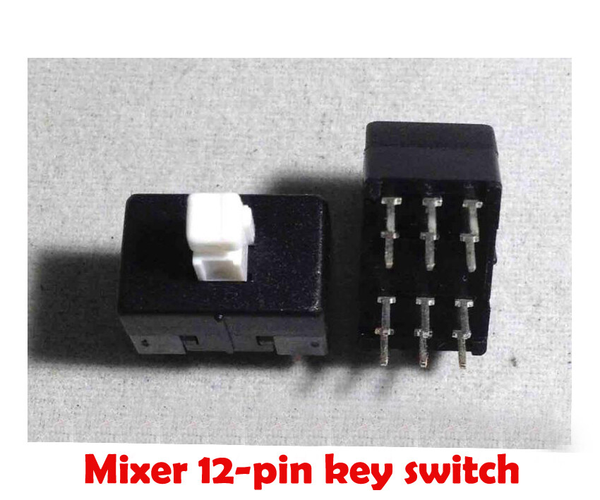 8.5*13 mm Mixer Self-locking Switch 12 Feet key Switch Push Button Switch Part