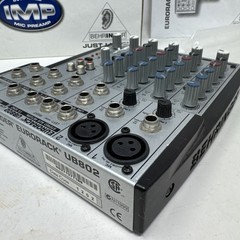 BEHRINGER EURORACK UB802 Ultra-Low Noise 8 Input 2 Bus Mixer – Unused! Read!