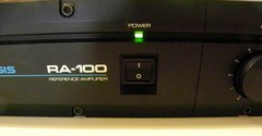 Vintage ALESIS RA-100 Reference Power Amplifier Studio Monitor Rack Amp (RA100)