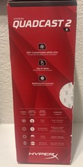 Hyper X – Quadcast 2S RGB wired USB microphone HYPERX 2 S mic – Brand New Sealed