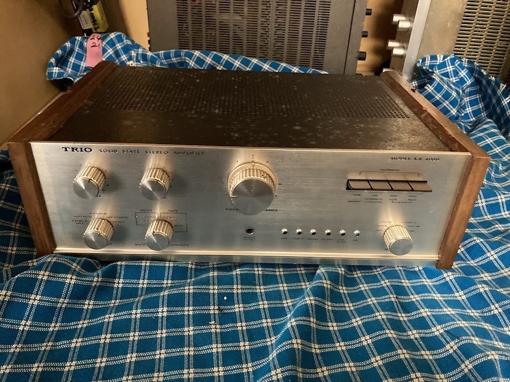 Trio Integrated Amplifier Ka-4000 Working Item 3 Months Warranty