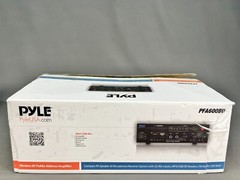 Pyle PFA600BU Wireless Bluetooth Karaoke Amplifier Receiver System, 300 Watts