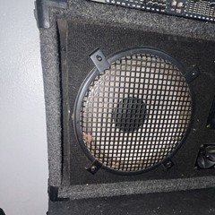 Gemini HT-112 PA Speaker Wired Passive 250W Black Pro Audio Enclosure