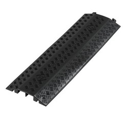 Drop Over Cable Cover Heavy Duty Floor Cord Protector Ramp CP-P03 (Pack of 2)
