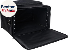 Portable 6U Rack Bag, Soft Rack Case with 14″ Rackable Depth, Plywood Rack Frame